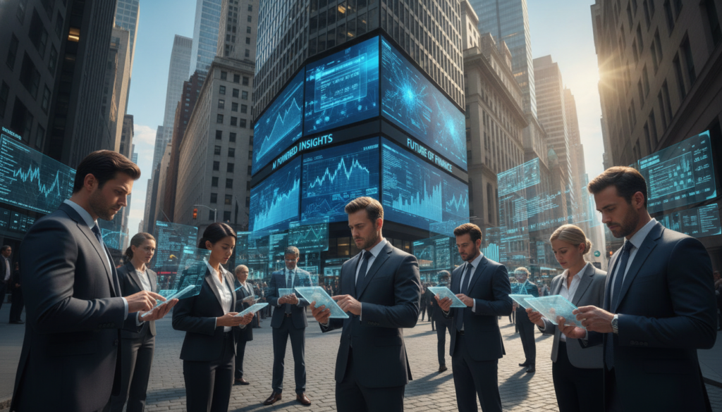 Adoção de IA no setor financeiro de Wall Street