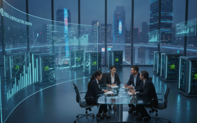 NVIDIA registra receita de US$ 81,6 bilhões no trimestre impulsionada por demanda por infraestrutura de IA
