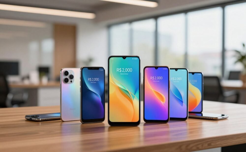 Melhores Smartphones até R$ 2.000: Ranking Atualizado