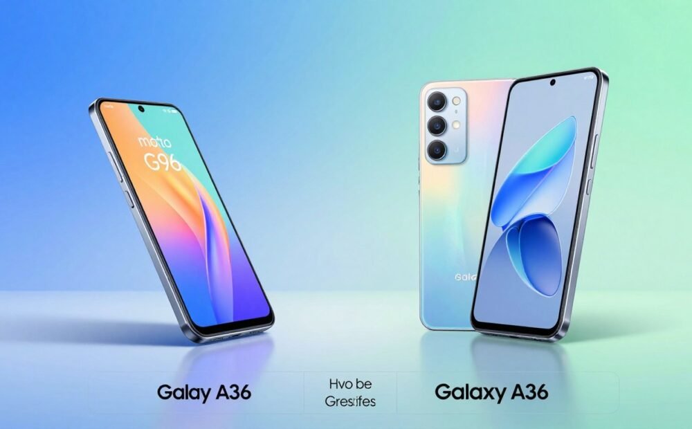 Moto G96 vs Galaxy A36: Qual Tem o Melhor Custo-Benefício?